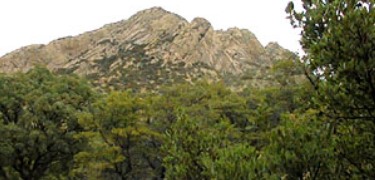 Montezuma Peak in Coronado National Memorial
